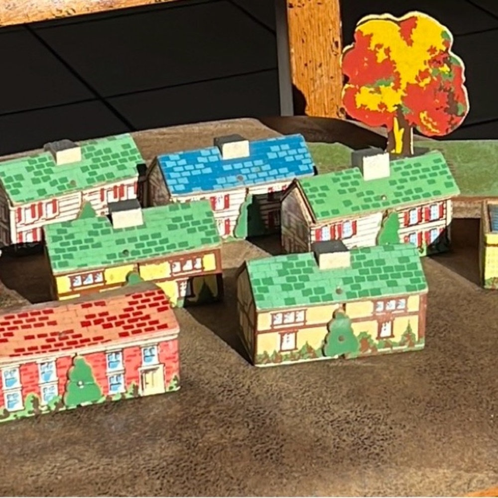 Keystone wood block Village